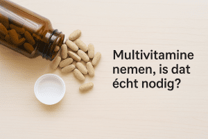Multivitamine nemen, is dat écht nodig?